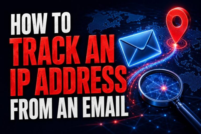 How to Track an IP Address From an Email